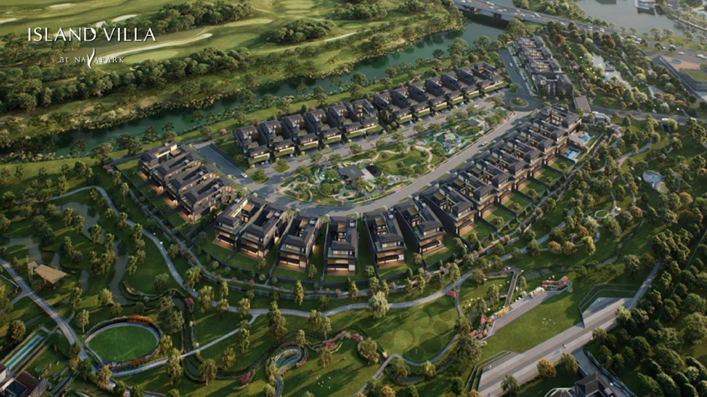 Siteplan Island Villa Navapark